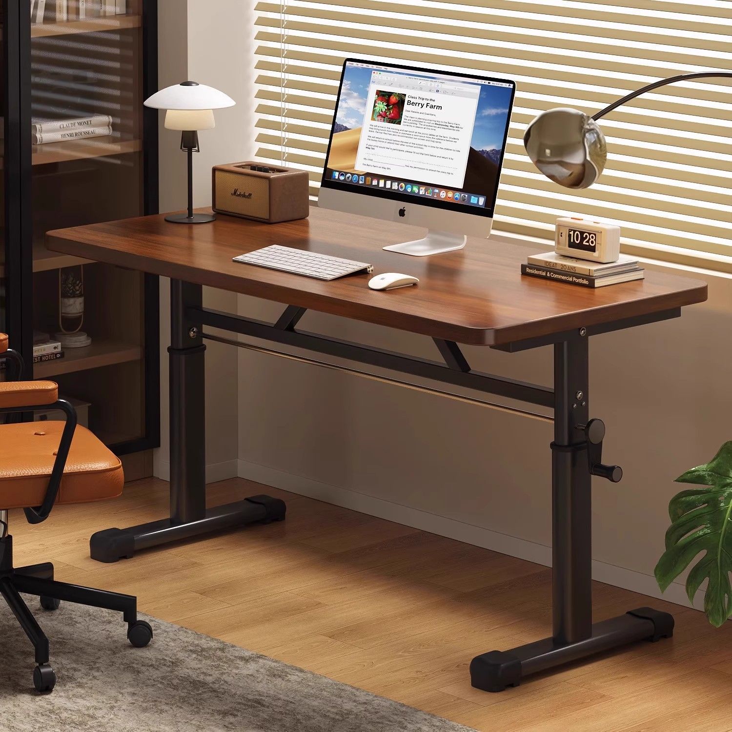 Desk Setup For Laptop - Escritorio de Computadora Moderno y Simple