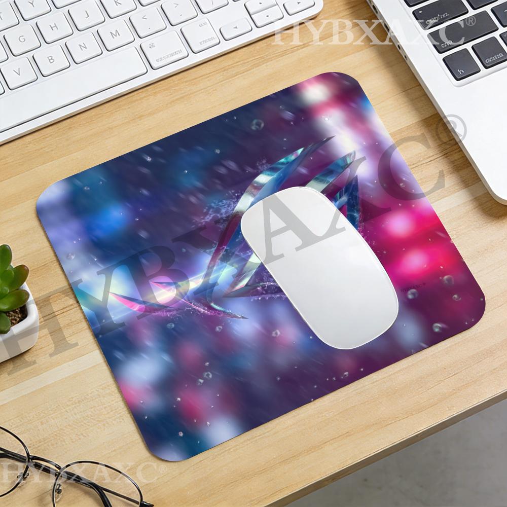Work Desk Home Setup - Alfombrilla de Ratón Pequeña Geométrica HYBXAXC