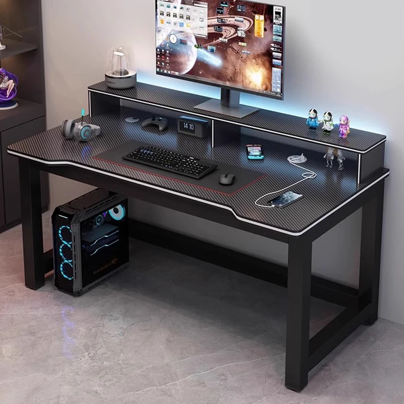 Ergonomic Desk Setup Keyboard - Escritorios para Computadora con Almacenamiento, Alfombrilla