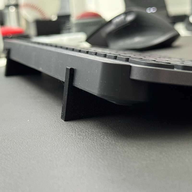 Ergonomic Desk Setup Keyboard - Soporte Elevador para Teclado, Soporte Ergonómico