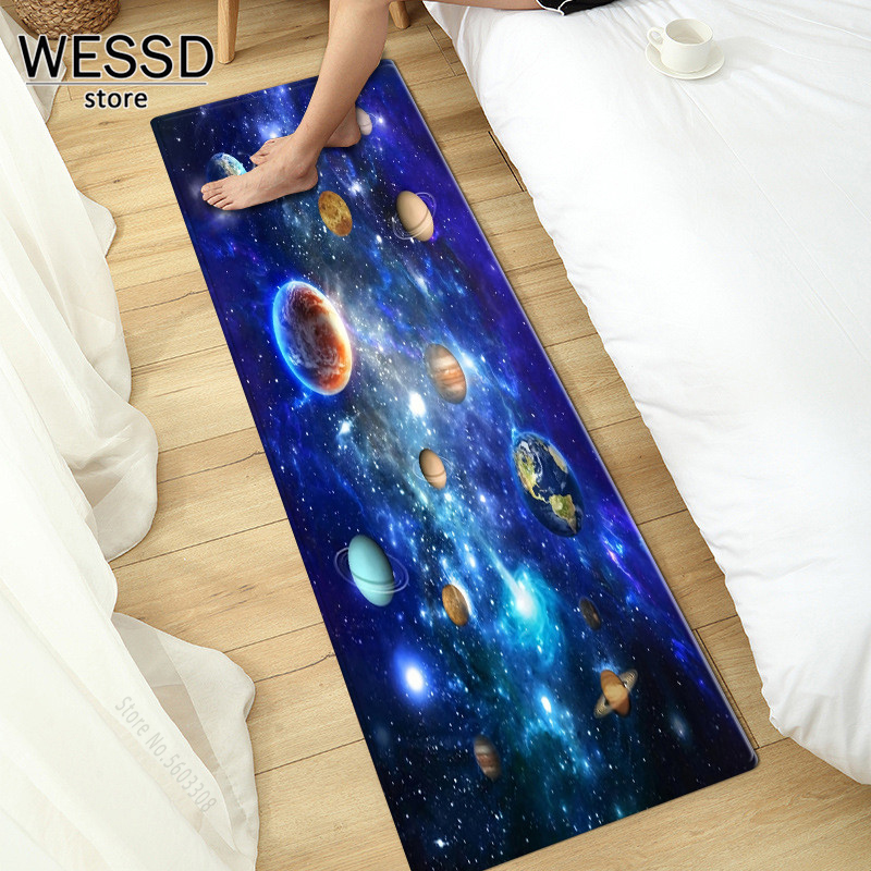 Desk Setup Girly - Alfombra para niños con cama de