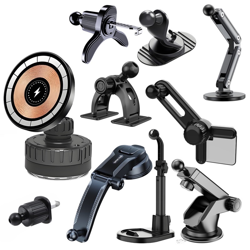 Desk Setup Apple - Cargador inalámbrico magnético para coche de