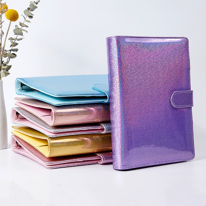Ring Binder Box - Carpeta de cuero PU de Color