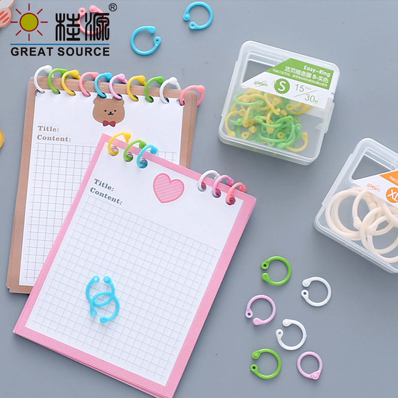 Ring Binder Box - Makeasy-carpeta de anillas colorida, 15-30mm, álbumes