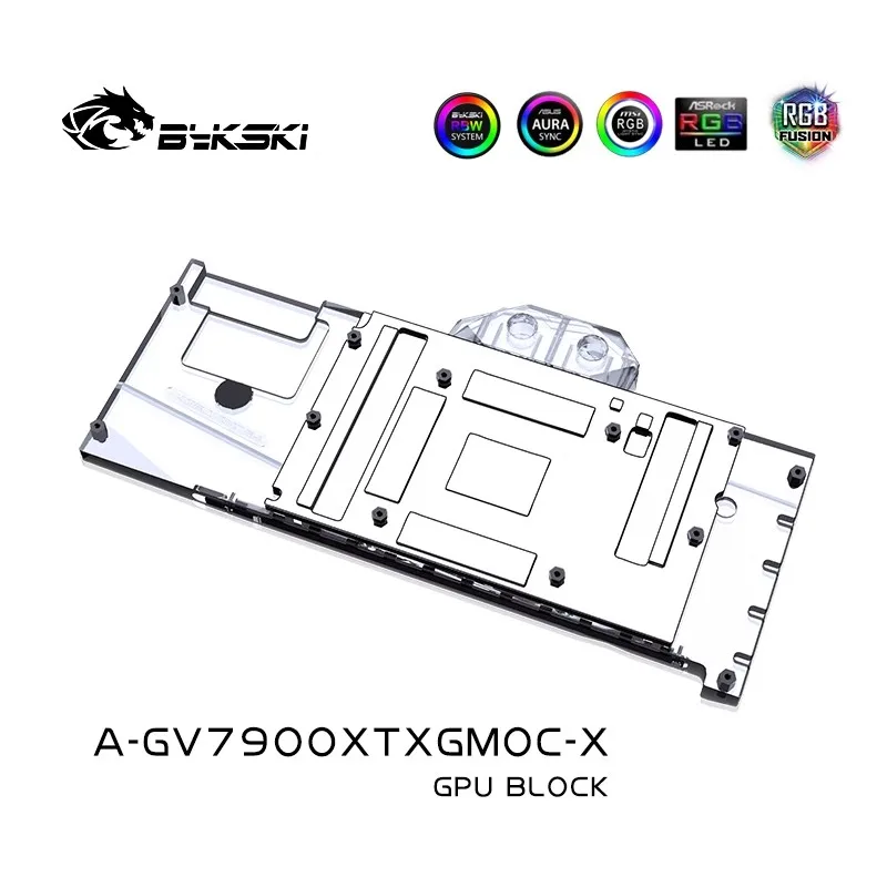 Amd Vga Rx 7900 Xtx - Bykski A-GV7900XTXGMOC-X bloque de agua uso