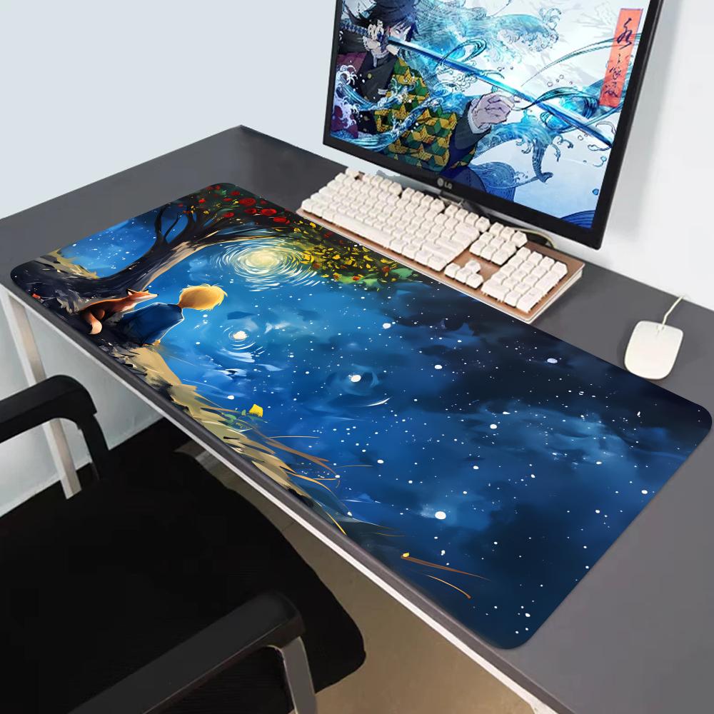 Desk Setup Red - Alfombrilla de Escritorio HYBXAXC Roja con