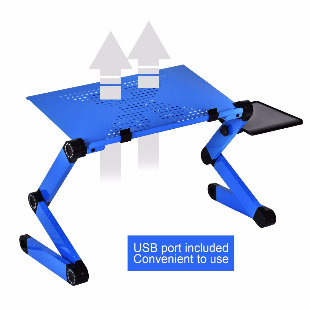 Mesa de aleación de aluminio p - Desk Setup For Laptop reseña y precio