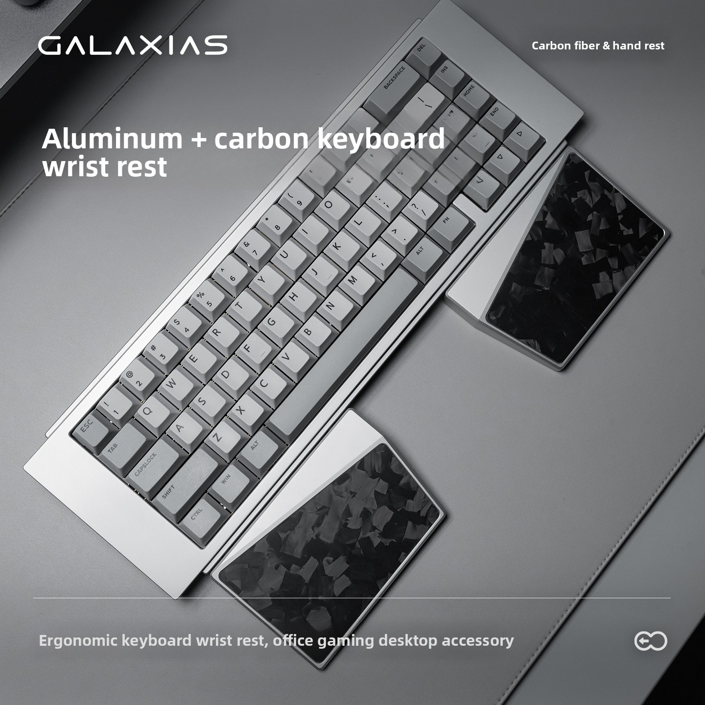 Reposamuñecas Ergonómico de Al - Ergonomic Desk Setup Keyboard reseña y precio