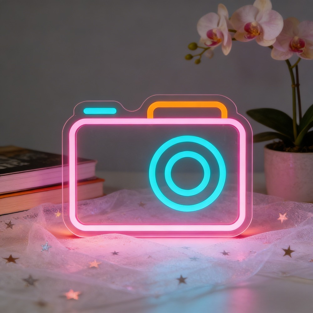 Letrero de Neón con Diseño de  - Desk Setup Photography reseña y precio