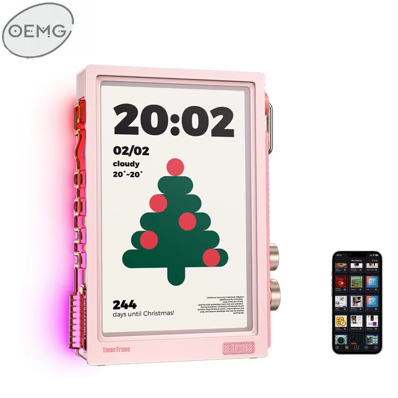 Reloj Digital Inteligente OEMG - Desk Setup Videos reseña y precio