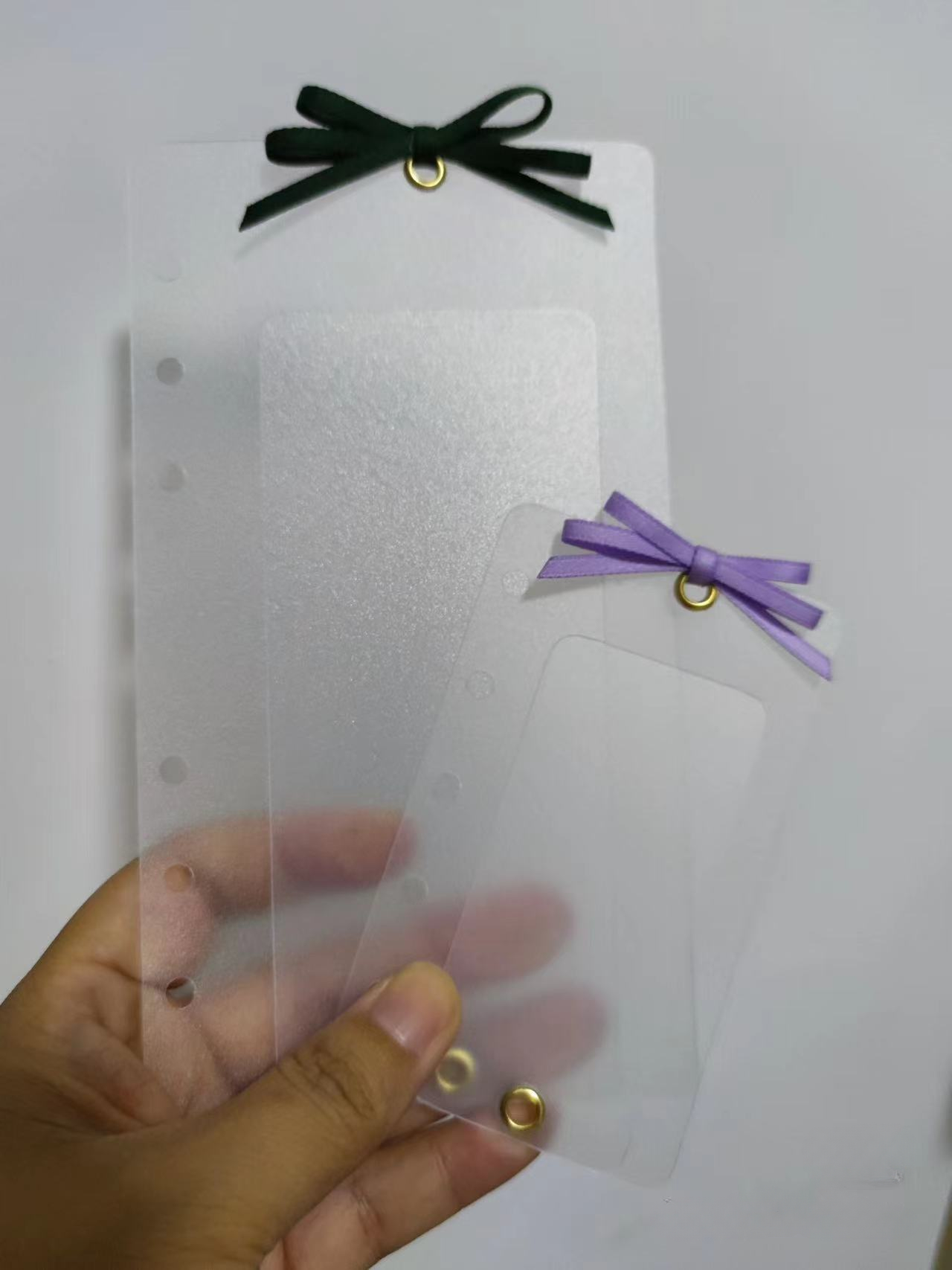 Almohadilla de PVC transparent - Ring Binder Box reseña y precio