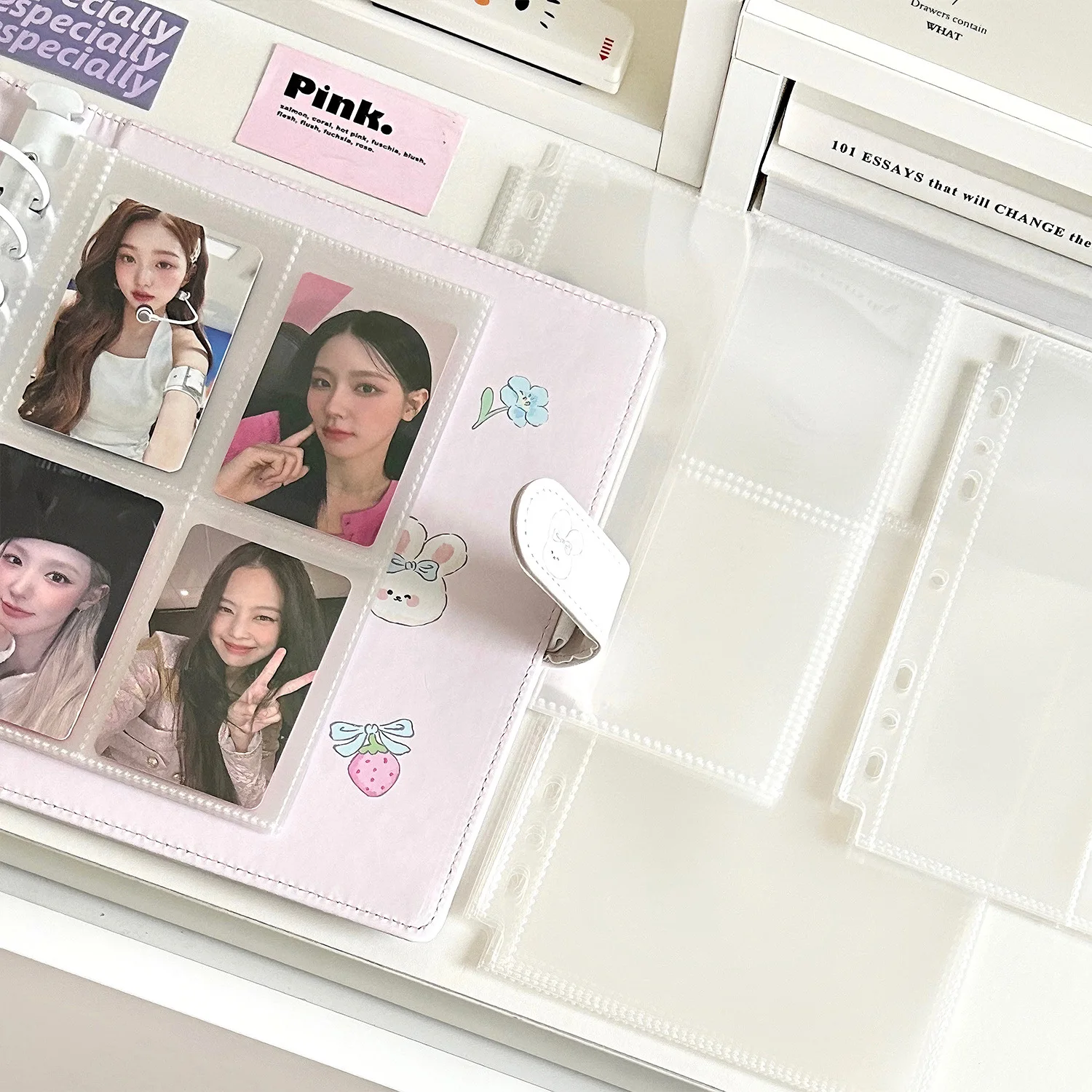 Archivador transparente A5 con - Ring Binder Box reseña y precio