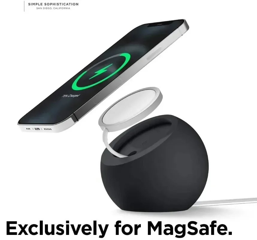 Soporte magnético de silicona  - Desk Setup Apple reseña y precio