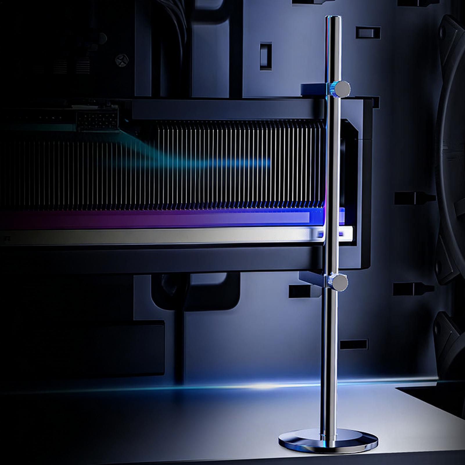 Soporte para GPU con base magn - Desk Setup Videos reseña y precio