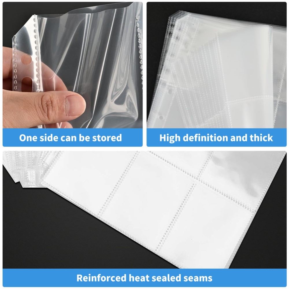 50 hojas de protectores de tar - Ring Binder Box reseña y precio