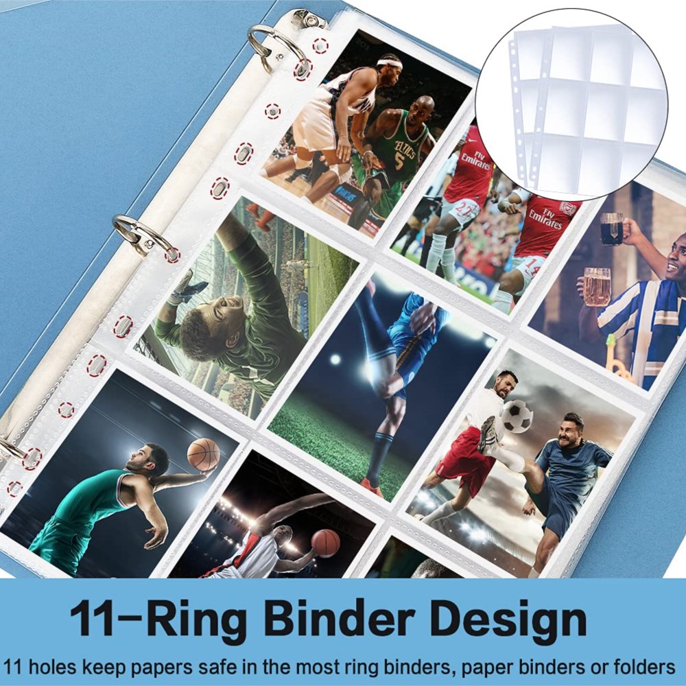 50 hojas de protectores de tar - Ring Binder Box reseña y precio