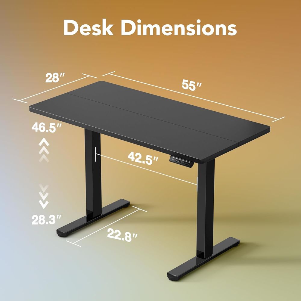 Escritorio Eléctrico Ajustable - Work Desk Home Setup reseña y precio