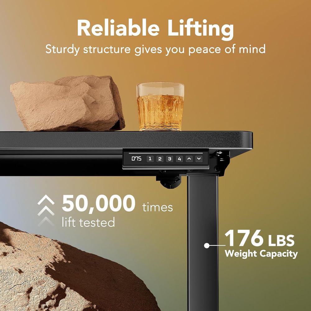 Escritorio Eléctrico Ajustable - Work Desk Home Setup reseña y precio
