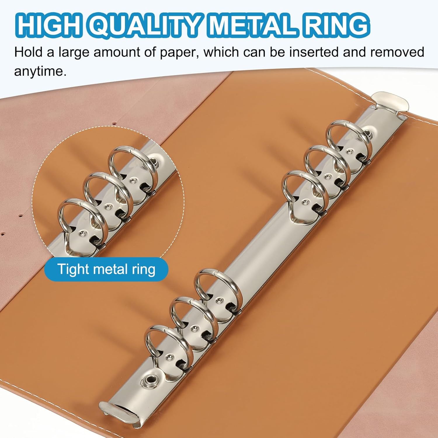Carpeta de cuaderno de cuero P - Ring Binder Box reseña y precio