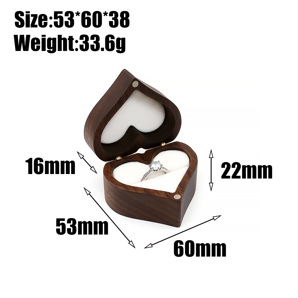 Caja para Anillos de Boda, Caj - Ring Binder Box reseña y precio