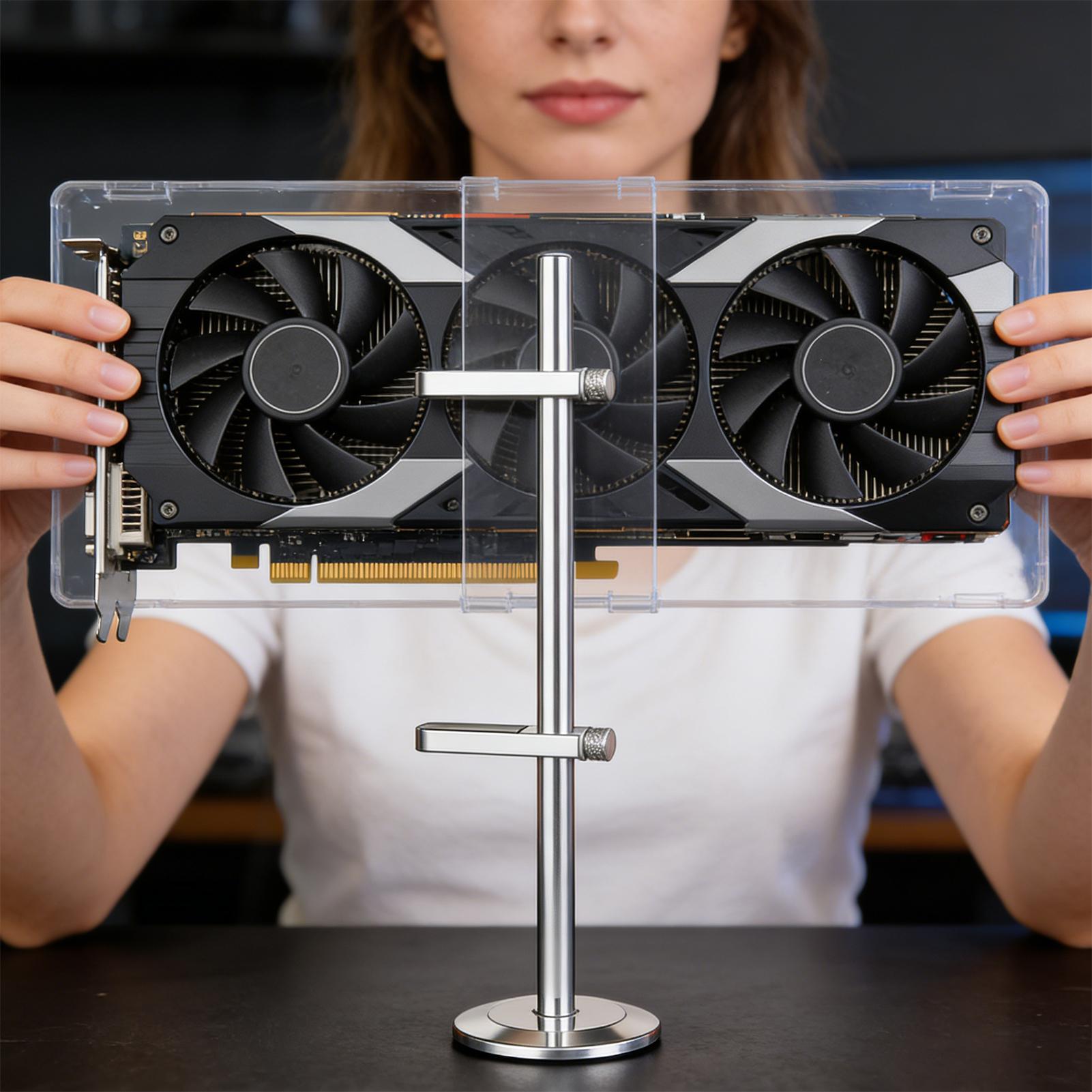Soporte para GPU con Base Magn - Desk Setup Videos reseña y precio