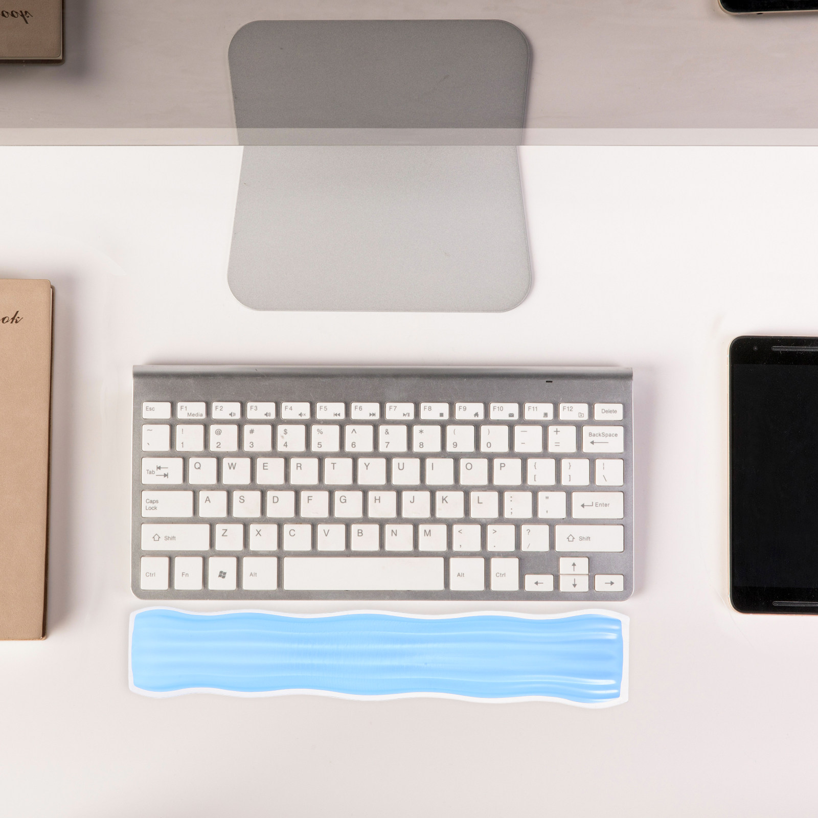 Reposamuñecas de Silicona Tran - Ergonomic Desk Setup Keyboard reseña y precio