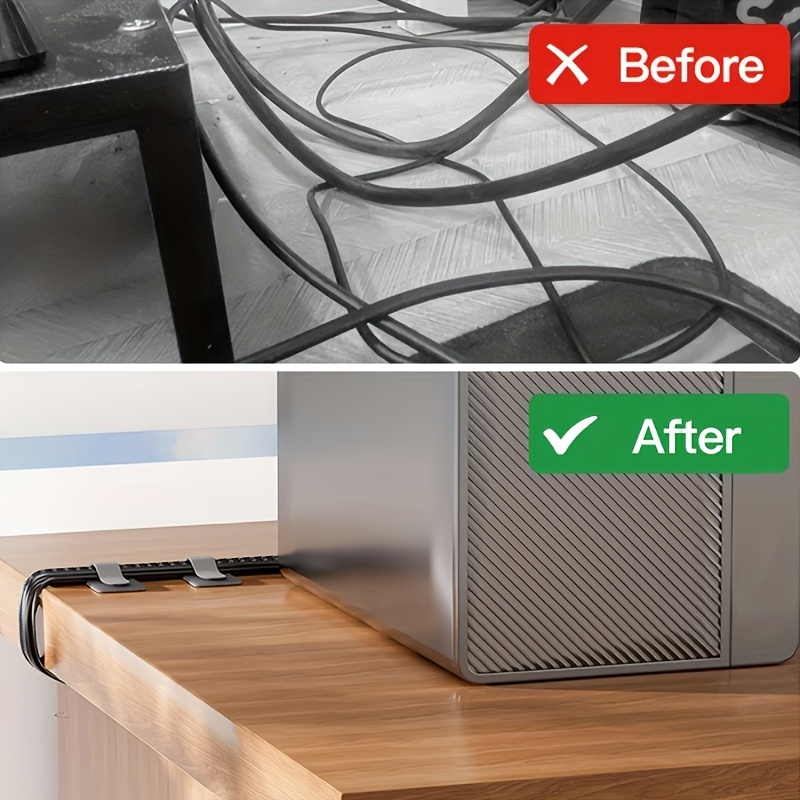 Bridas para cables reutilizabl - Desk Setup Requirements reseña y precio