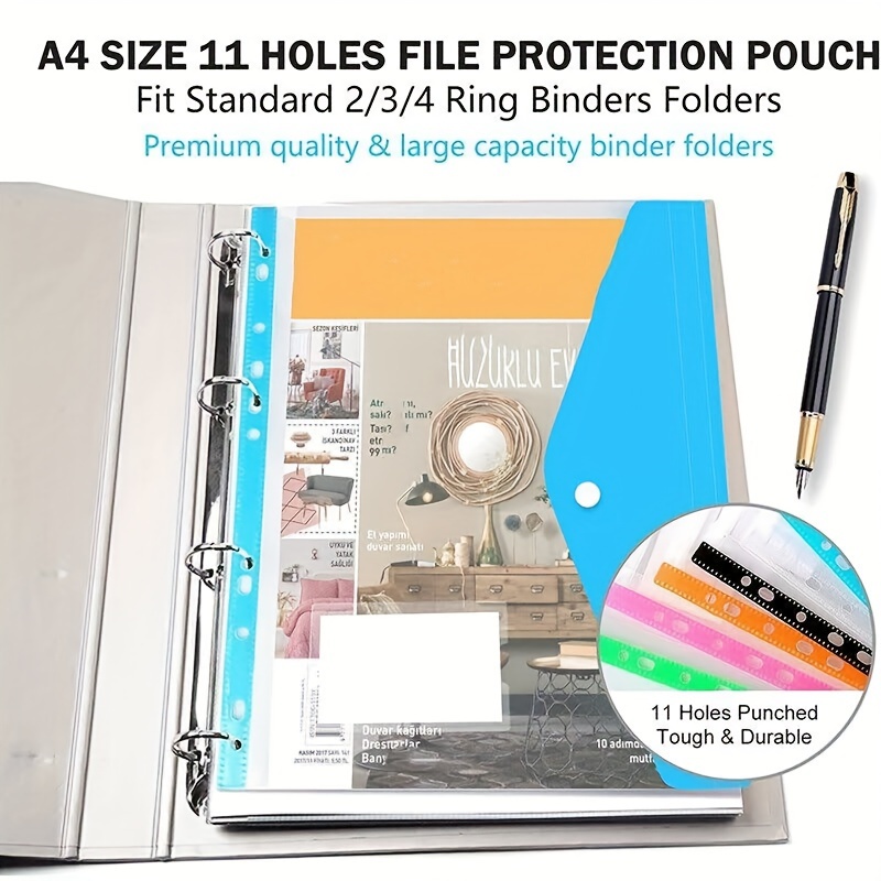 Carpetas de archivos de plásti - Ring Binder Box reseña y precio
