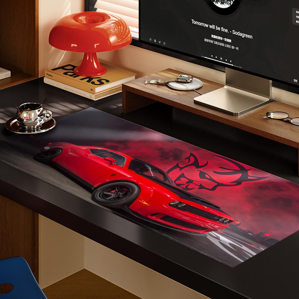 D-DodgeS-alfombrilla de ratón  - Desk Setup Notebook reseña y precio