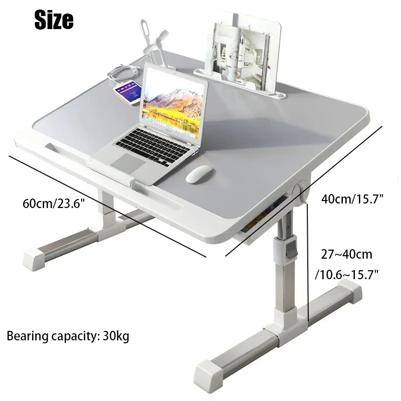 Mesa de bandeja para cama para - Desk Setup For Laptop reseña y precio
