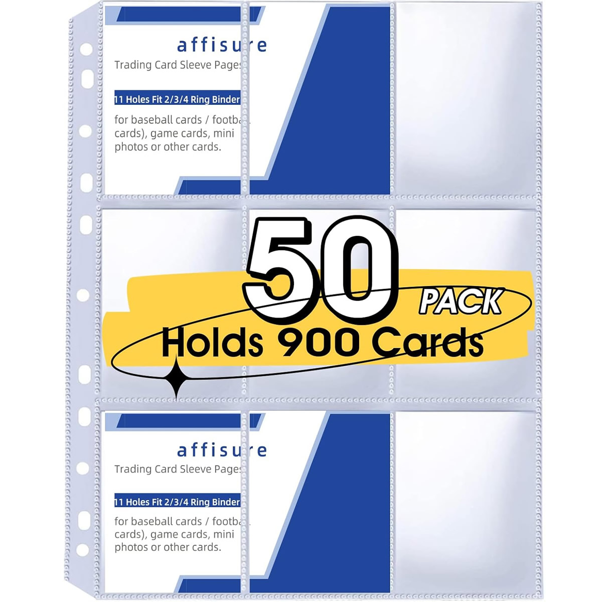 Paquete de 50 Fundas para Tarj - Ring Binder Box reseña y precio