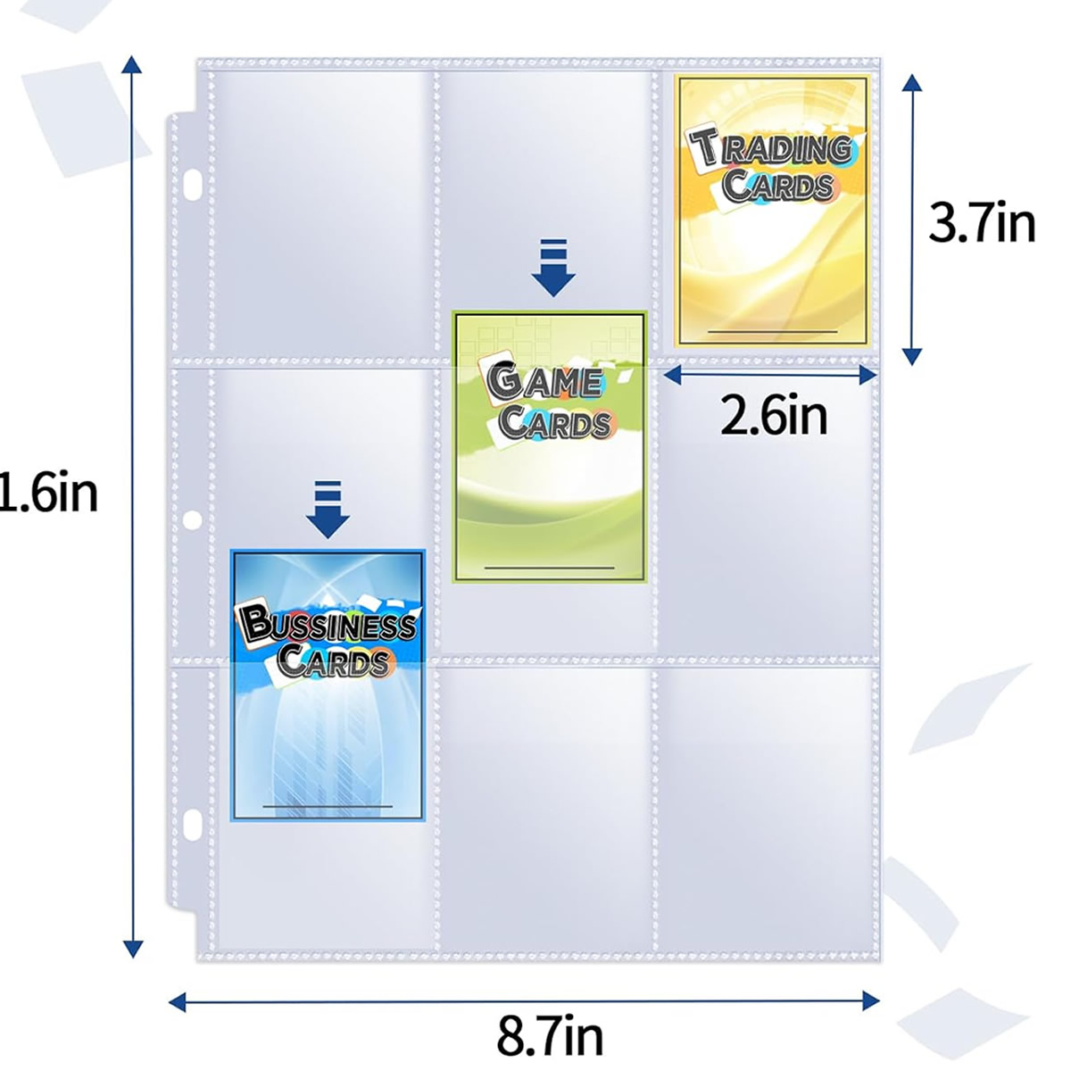 Paquete de 50 Fundas para Tarj - Ring Binder Box reseña y precio