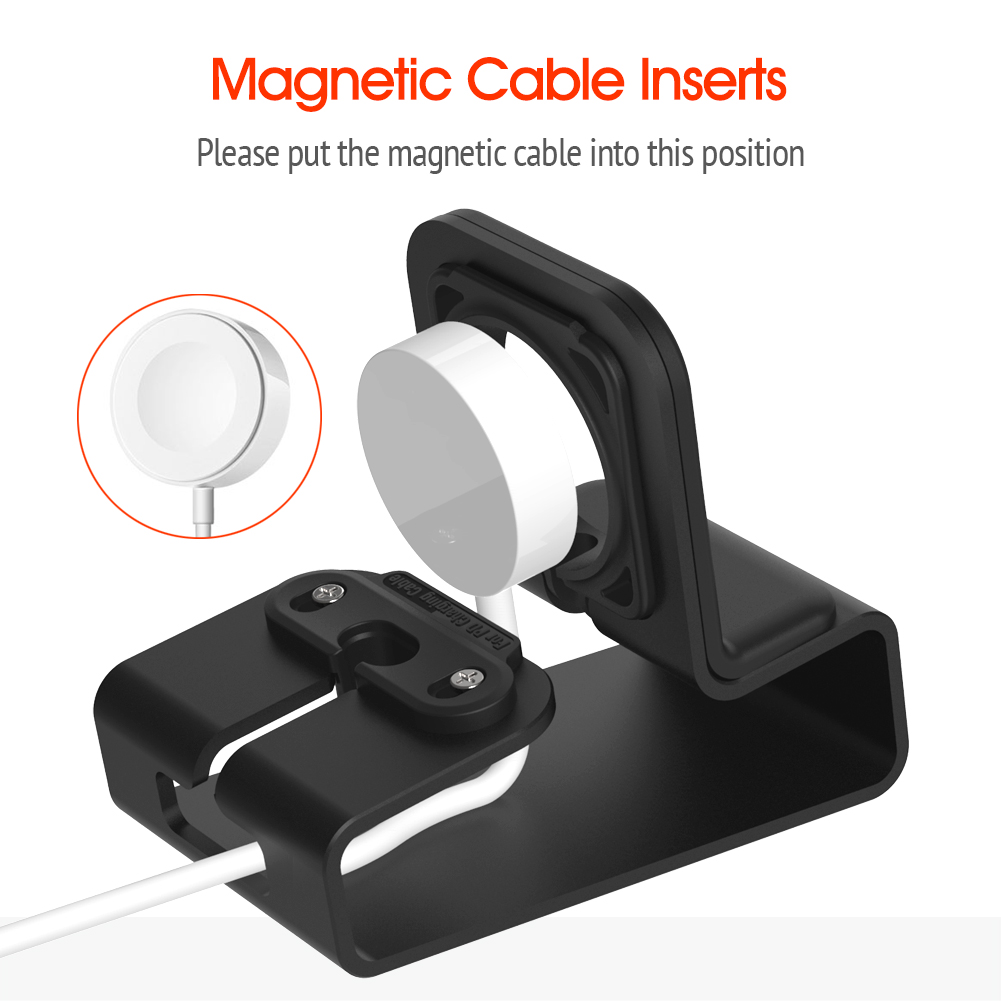 Soporte de carga de aluminio 2 - Desk Setup Apple reseña y precio