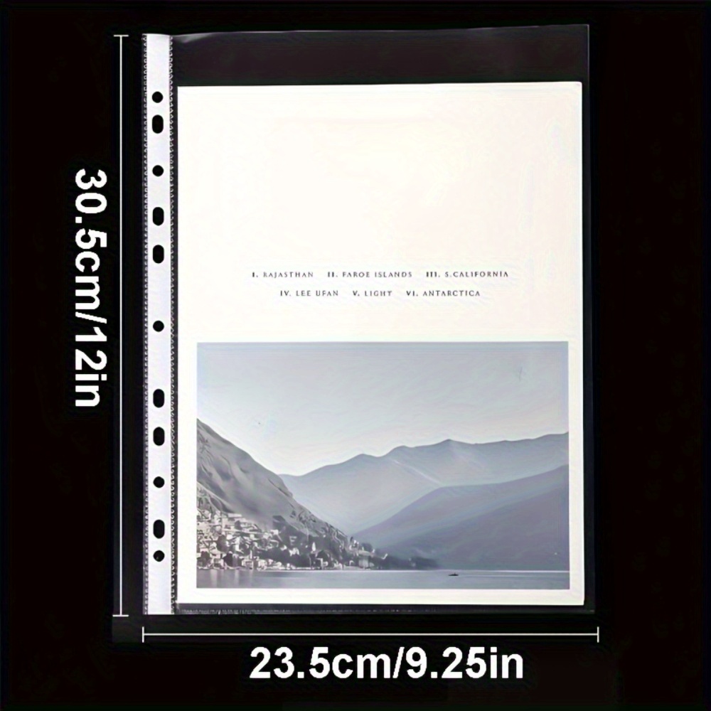 50 Carpetas Transparentes de P - Ring Binder Box reseña y precio