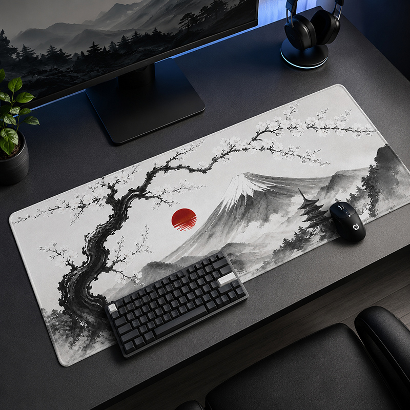 Alfombrilla de Ratón Ink Mount - Desk Setup Red reseña y precio