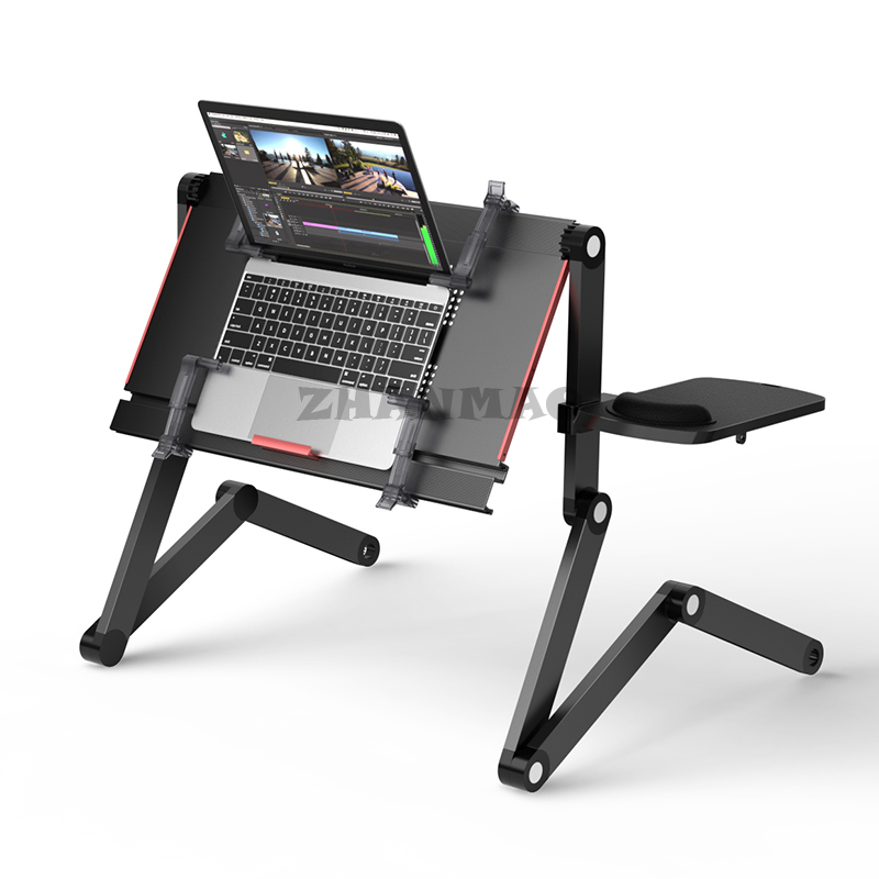 Lying Flat en la cama, escrito - Desk Setup For Laptop reseña y precio