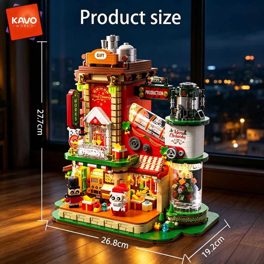 KAVOWORLD 2775PCS Juguete de B - Desk Setup Requirements reseña y precio