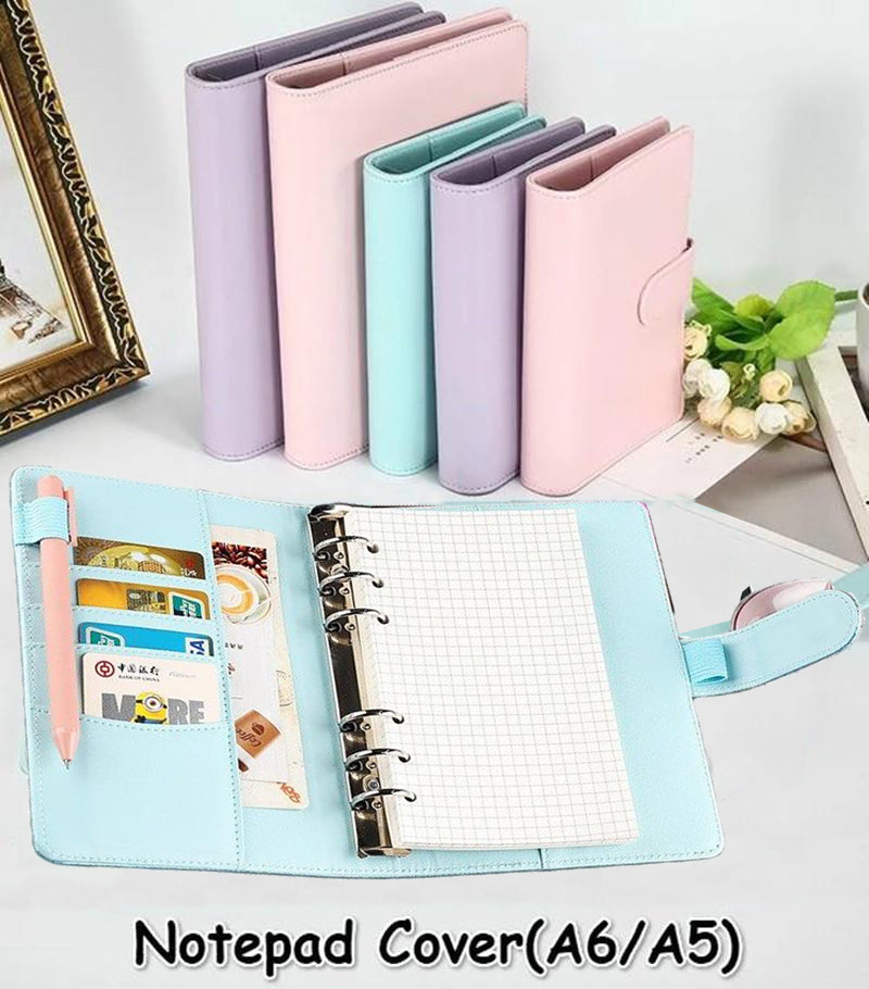 Carpeta de cuero PU de Color m - Ring Binder Box reseña y precio