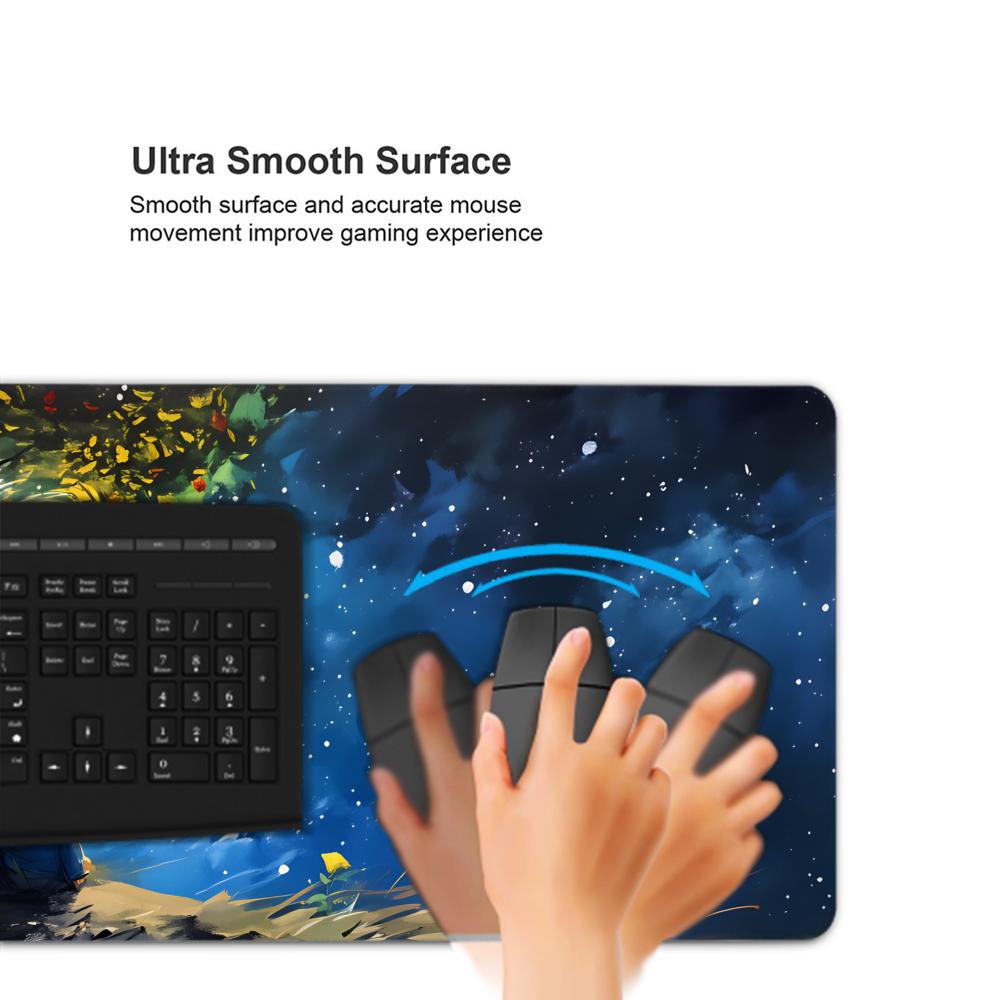 Alfombrilla de Escritorio HYBX - Desk Setup Red reseña y precio